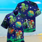 Octopus Astronaut Style - Hawaiian Shirt - Reefox