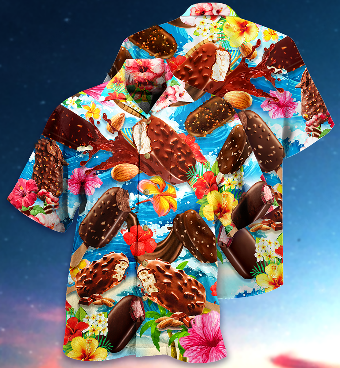 Ice Cream Love It Hot Summer - Hawaiian Shirt - Reefox