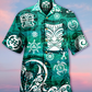 Tiki Love Turtle Geen - Hawaiian Shirt - Reefox