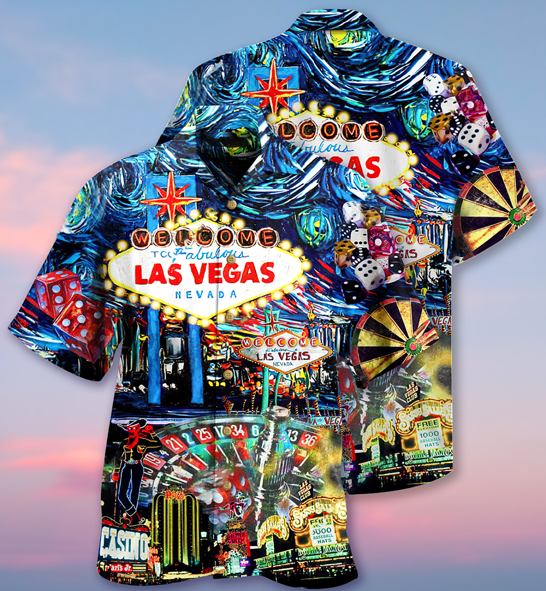Las Vegas Welcome Every Body - Hawaiian Shirt - Reefox