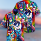 Pitbull Love Color Painting - Hawaiian Shirt - Reefox