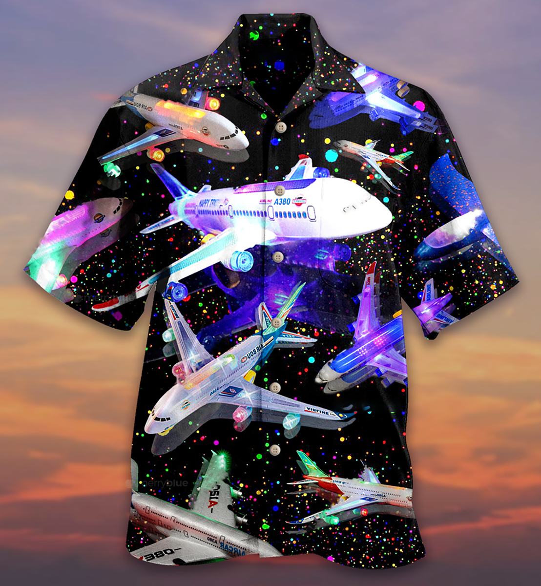 Airplane Fly To Dreams - Hawaiian Shirt - Reefox