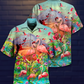 Flamingo Couple Love - Hawaiian Shirt - Reefox