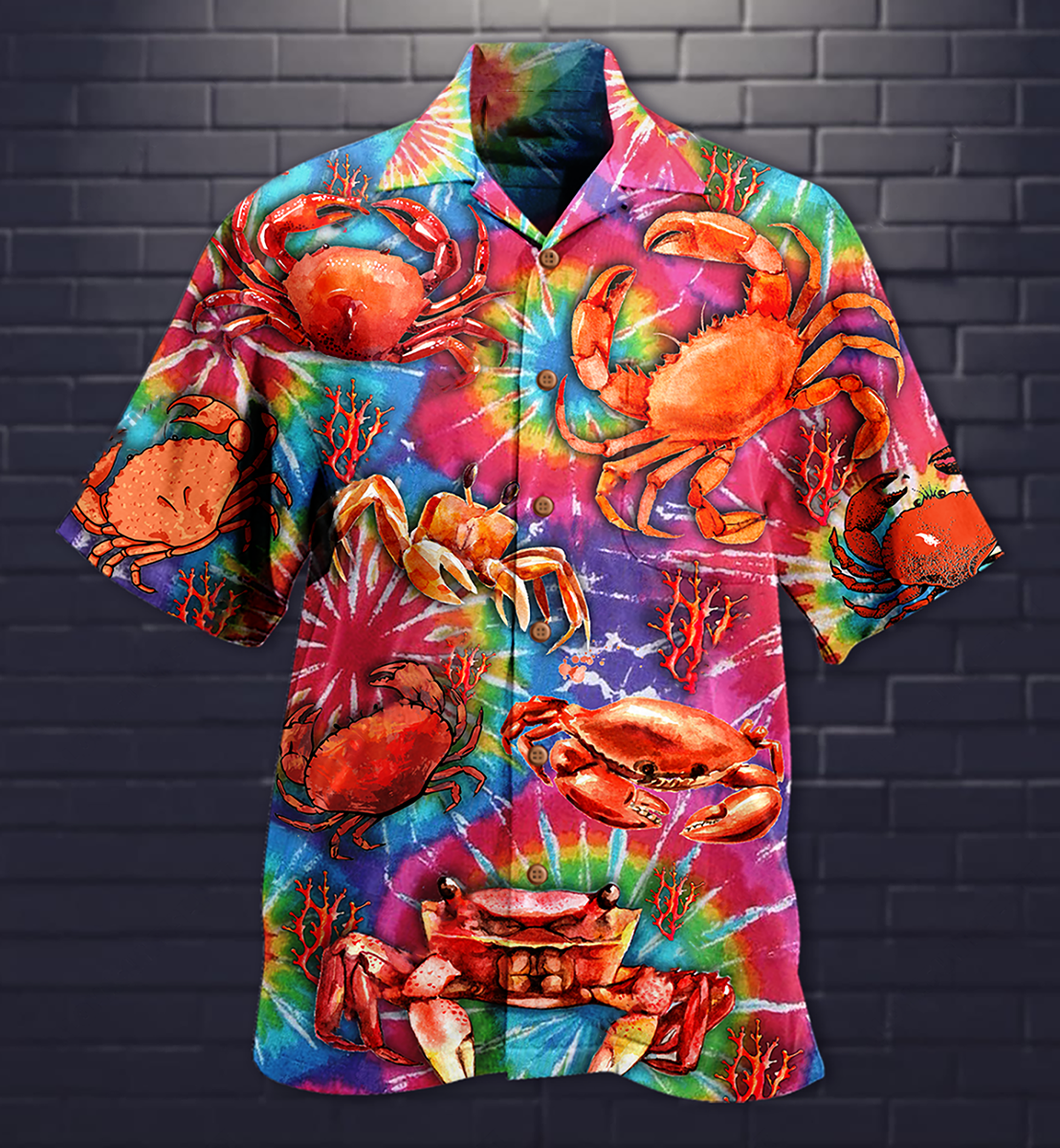 Crab Red Love It Forever - Hawaiian Shirt - Reefox
