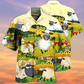Sheep Happiness Sunflower Field - Hawaiian Shirt - Reefox