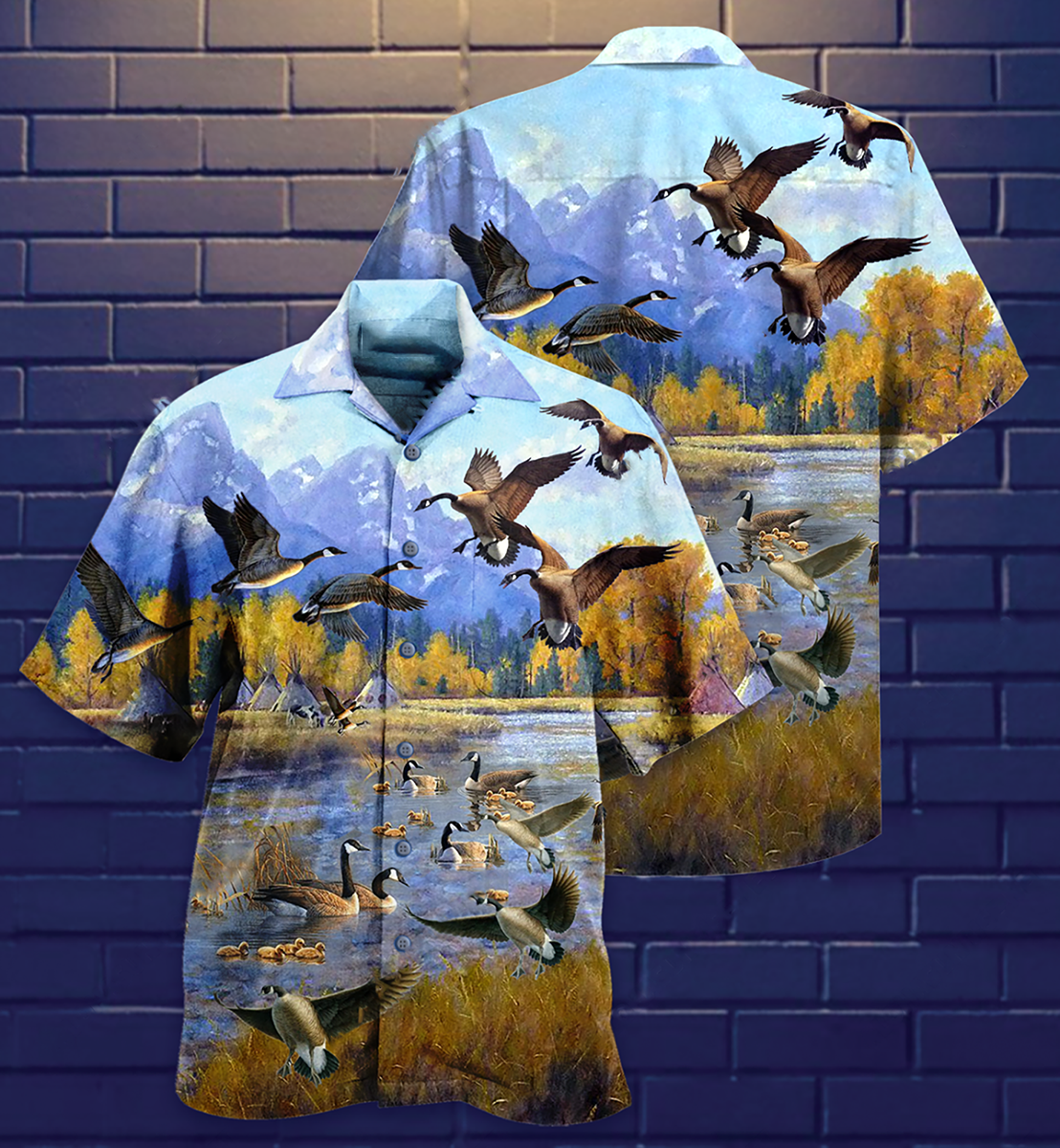 Duck Fly To Hawaii So Much Funny - Hawaiian Shirt - Reefox