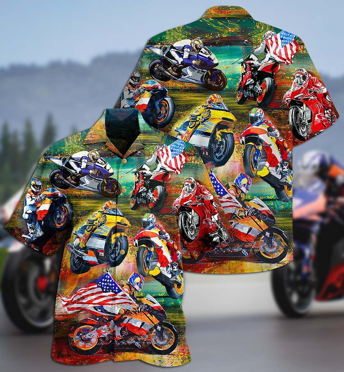 Motorsport Racing America - Hawaiian Shirt - Reefox