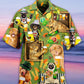 Beer Dogs Green Style - Hawaiian Shirt - Reefox