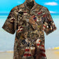 Hunting Deer Loves Forest America - Hawaiian Shirt - Reefox