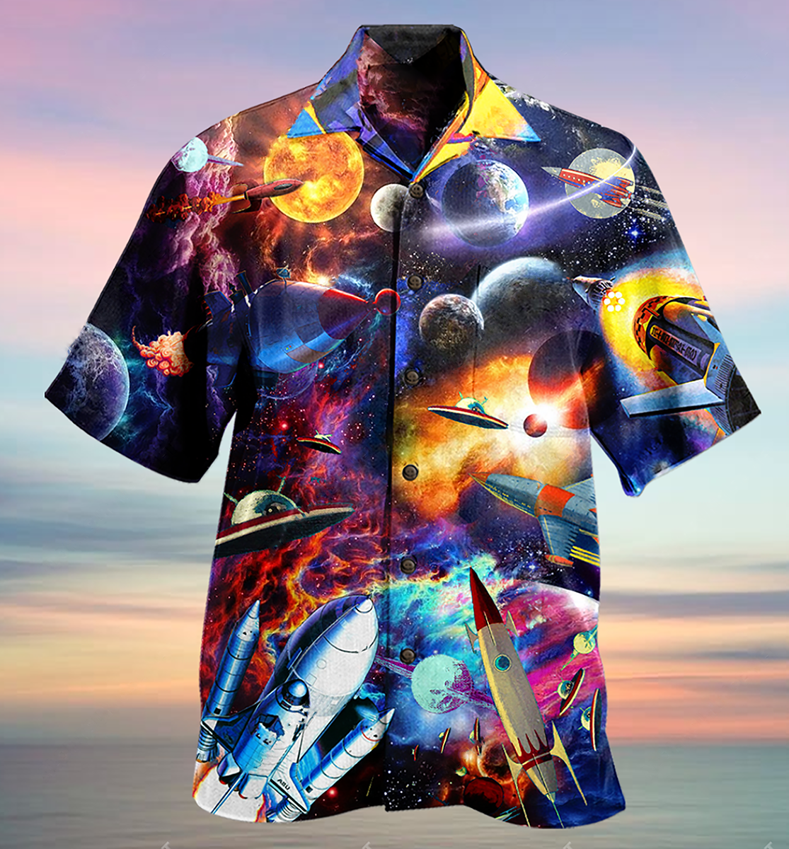 Galaxy War And Peace - Hawaiian Shirt - Reefox
