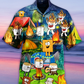 Camping Chocolate Marshmallow Fire - Hawaiian Shirt - Reefox