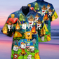Camping Chocolate Marshmallow Fire - Hawaiian Shirt - Reefox