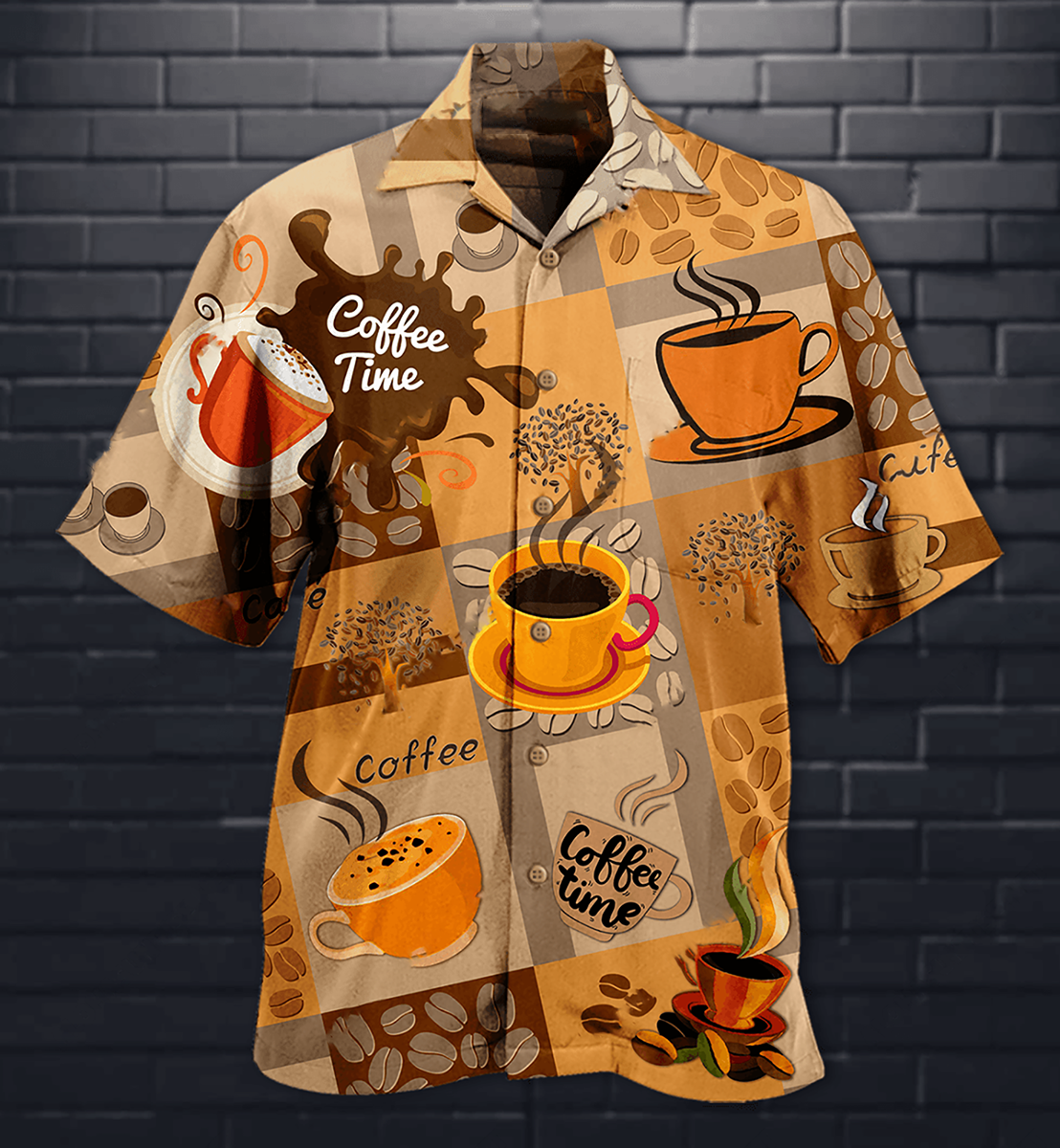 Coffee Time - Hawaiian Shirt - Reefox