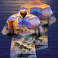 Fishing Under Sunset Cool - Hawaiian Shirt - Reefox