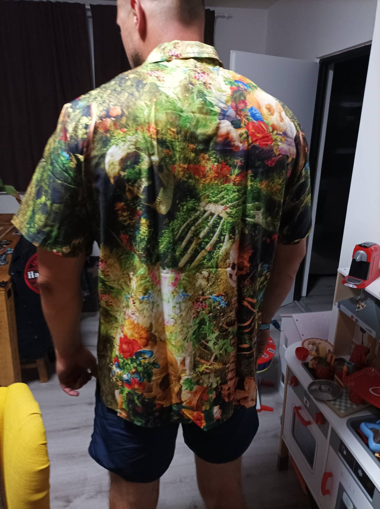 Skull Flower Skeleton Forever - Hawaiian Shirt - Reefox