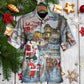 Christmas Wonderful Time Of The Year Santa Claus Coming - Hawaiian Shirt - Reefox