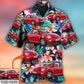 Car Beetle Car Luxury Tropical Flower Custom Photo - Hawaiian Shirt - Reefox