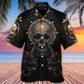 Skull Golden Skull True King Stay True Till Death - Hawaiian Shirt - Reefox