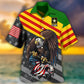 Veteran Vietnam Veteran Love Freedom Proud - Hawaiian Shirt - Reefox