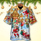 Christmas Santa Claus In The Town Xmas Is Coming - Hawaiian Shirt - Reefox