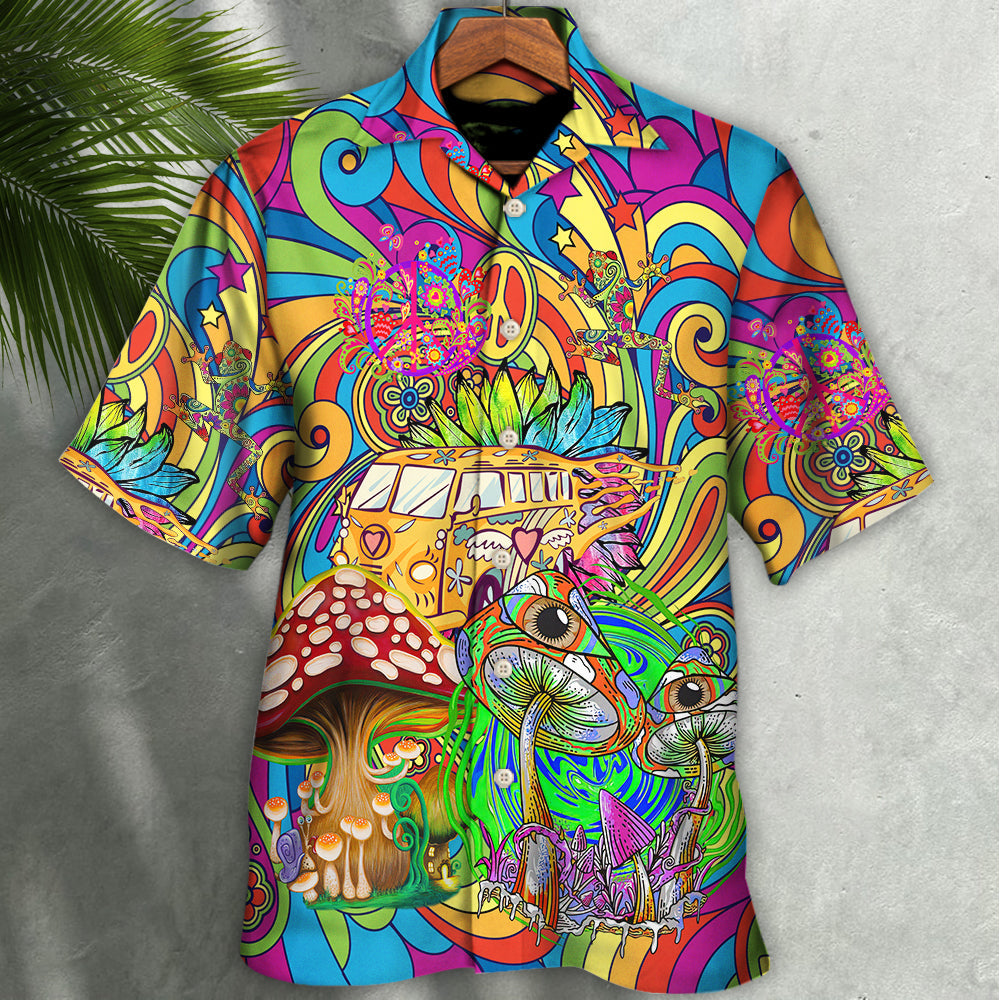 Hippie A Big Adventure Big Dream - Hawaiian Shirt - Reefox