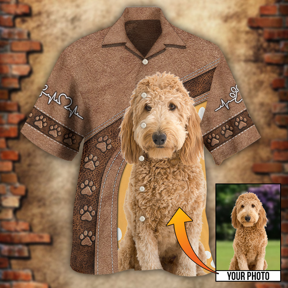 Dog Paw Various Style Custom Photo Personalized - Hawaiian Shirt - Reefox