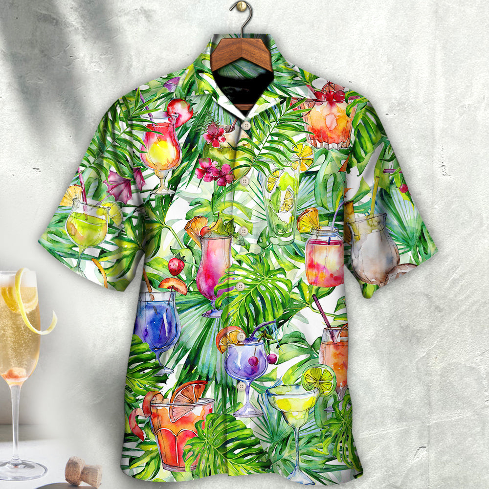 Cocktail Beach Drinks Bar Party - Hawaiian Shirt - Reefox
