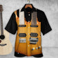 Guitar Electric Guitar Double - Hawaiian Shirt - Reefox