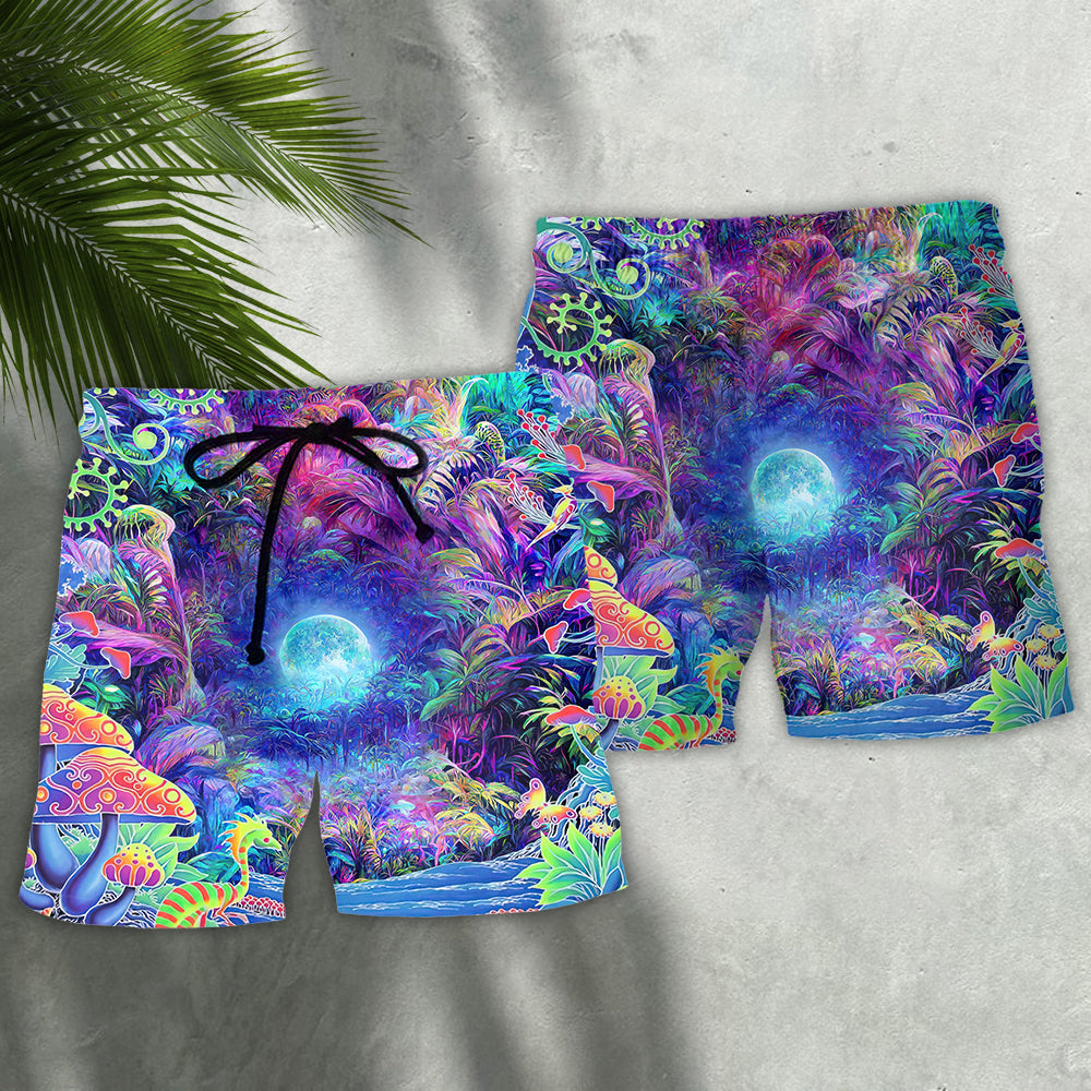 Hippie Nature Is My Home - Beach Short Reefox - Owls Matrix LTD