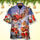 Christmas Santa Claus Funny Art Style - Hawaiian Shirt - Reefox