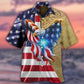 Eagle Cross One Nation Under God - Hawaiian Shirt - Reefox