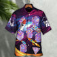 D20 Galaxy Where Are Space Ship Going - Hawaiian Shirt - Reefox