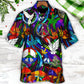 Hippie Is Peace Love Bird Life Style - Hawaiian Shirt