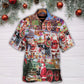 Christmas Santa Snow Village Christmas Spirit Of Giving - Hawaiian Shirt - Reefox