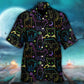Cat Neon Colorful Playing With Kitten Magical - Hawaiian Shirt - Reefox