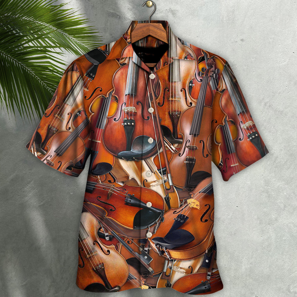 Violin The Instrument For Intelligent People - Hawaiian Shirt - Reefox