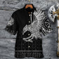 Viking Raven Odin Victory - Hawaiian Shirt - Reefox