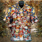 Christmas Cat Funny Happiness - Hawaiian Shirt - Reefox
