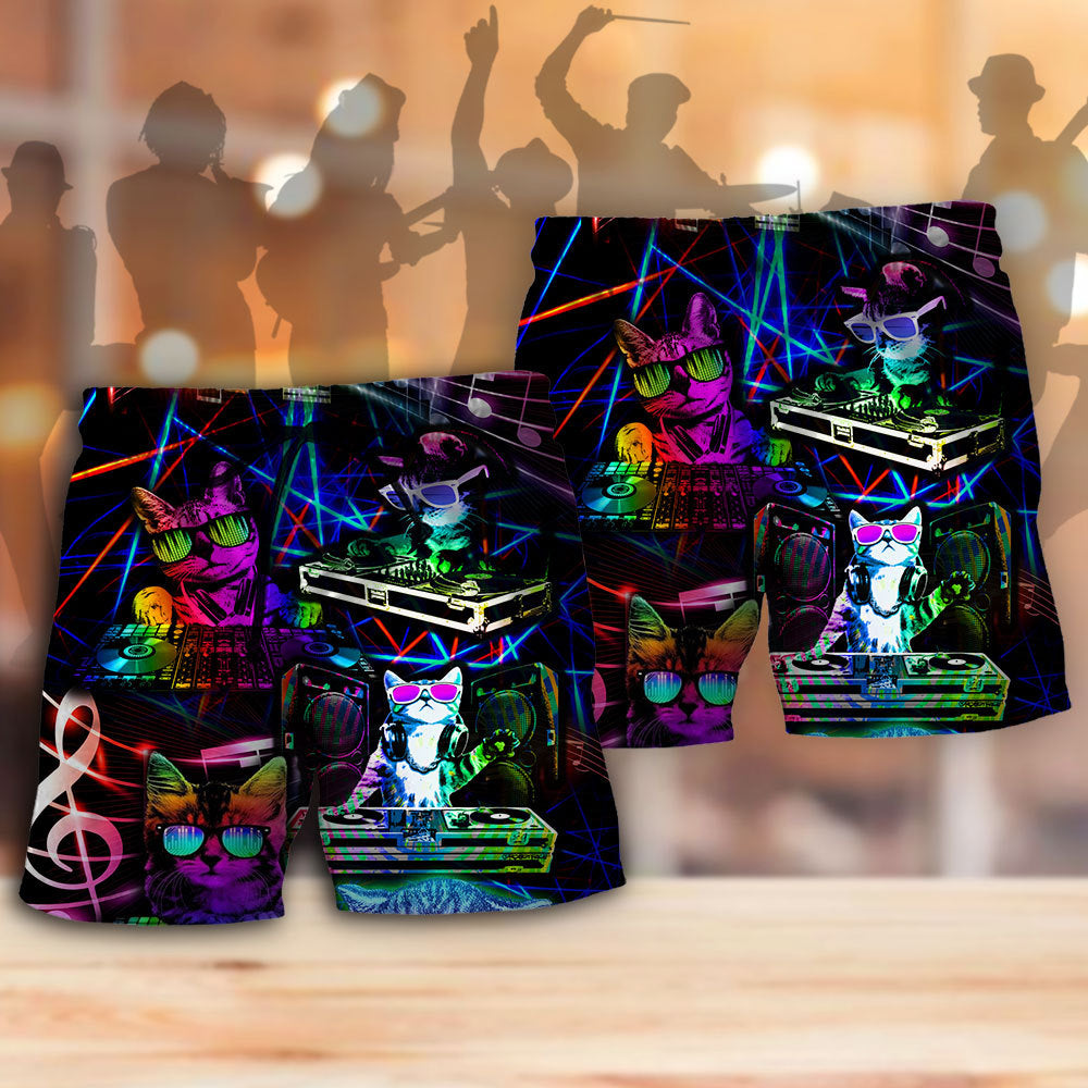 Cat DJ Cool Life - Beach Short Reefox - Owls Matrix LTD