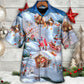 Christmas Santa And Gnome Merry Xmas - Hawaiian Shirt - Reefox