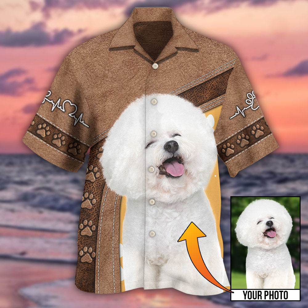 Dog Paw Various Style Custom Photo Personalized - Hawaiian Shirt - Reefox