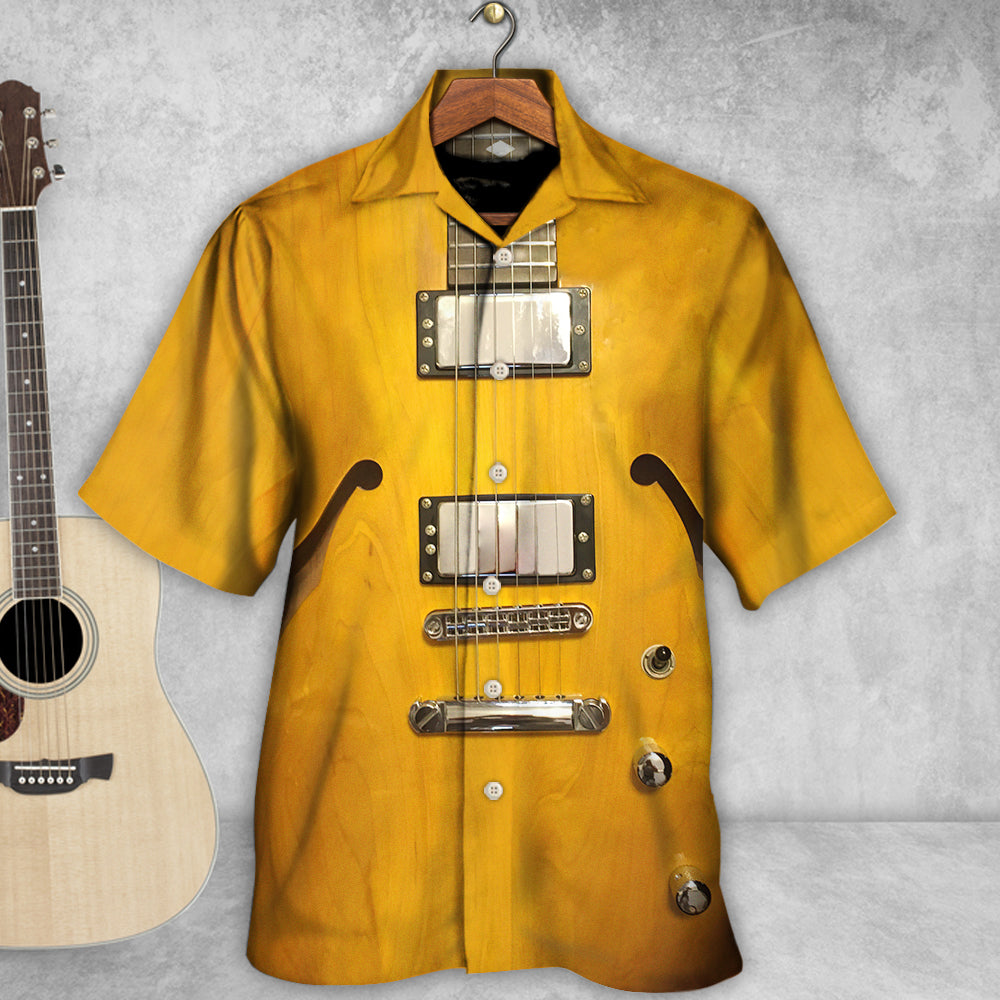 Guitar Semi Hollow Body Guitar - Hawaiian Shirt - Reefox