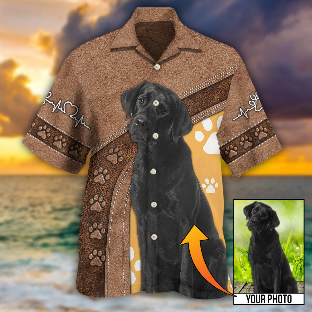 Dog Paw Various Style Custom Photo Personalized - Hawaiian Shirt - Reefox