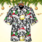 Meowy Christmas Xmas Cat Lover - Hawaiian Shirt - Reefox