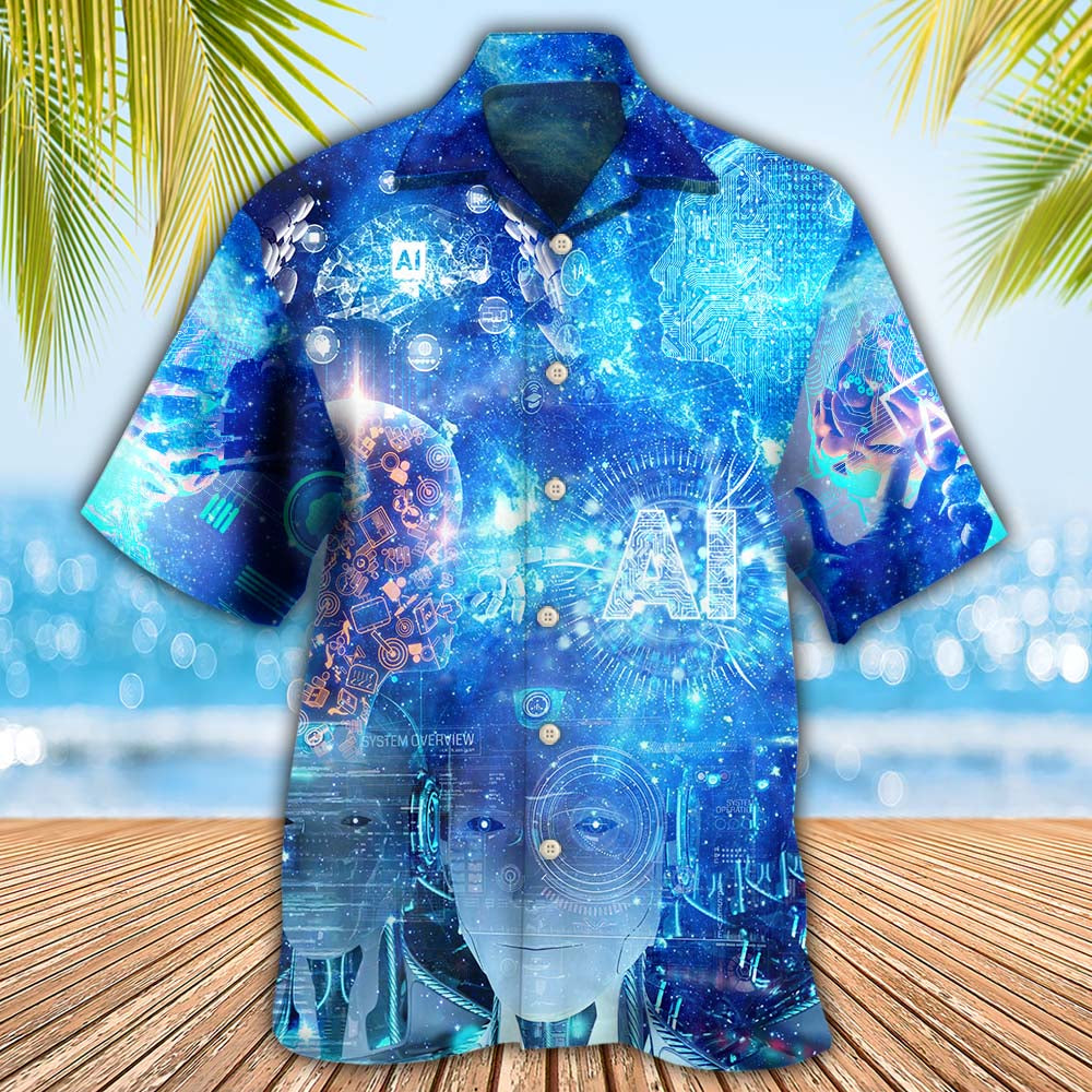 AI Artificial Intelligence Beginning Your Journey to Implementing - Hawaiian Shirt - Reefox