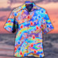 Gas Pump Oil Fuel Petrol - Hawaiian Shirt - Reefox