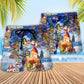Book Make Me Happy Merry Christmas - Beach Short Reefox - Owls Matrix LTD