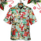 Christmas Santa Vacation Beach Joyful - Hawaiian Shirt - Reefox