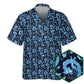 DnD Dragon Black And Blue Style - Hawaiian Shirt - Reefox