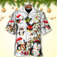 Christmas Chilling Penguin Family In Love Christmas - Hawaiian Shirt - Reefox